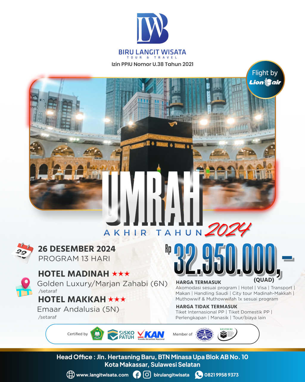 BLW Umrah Akhir 2024
