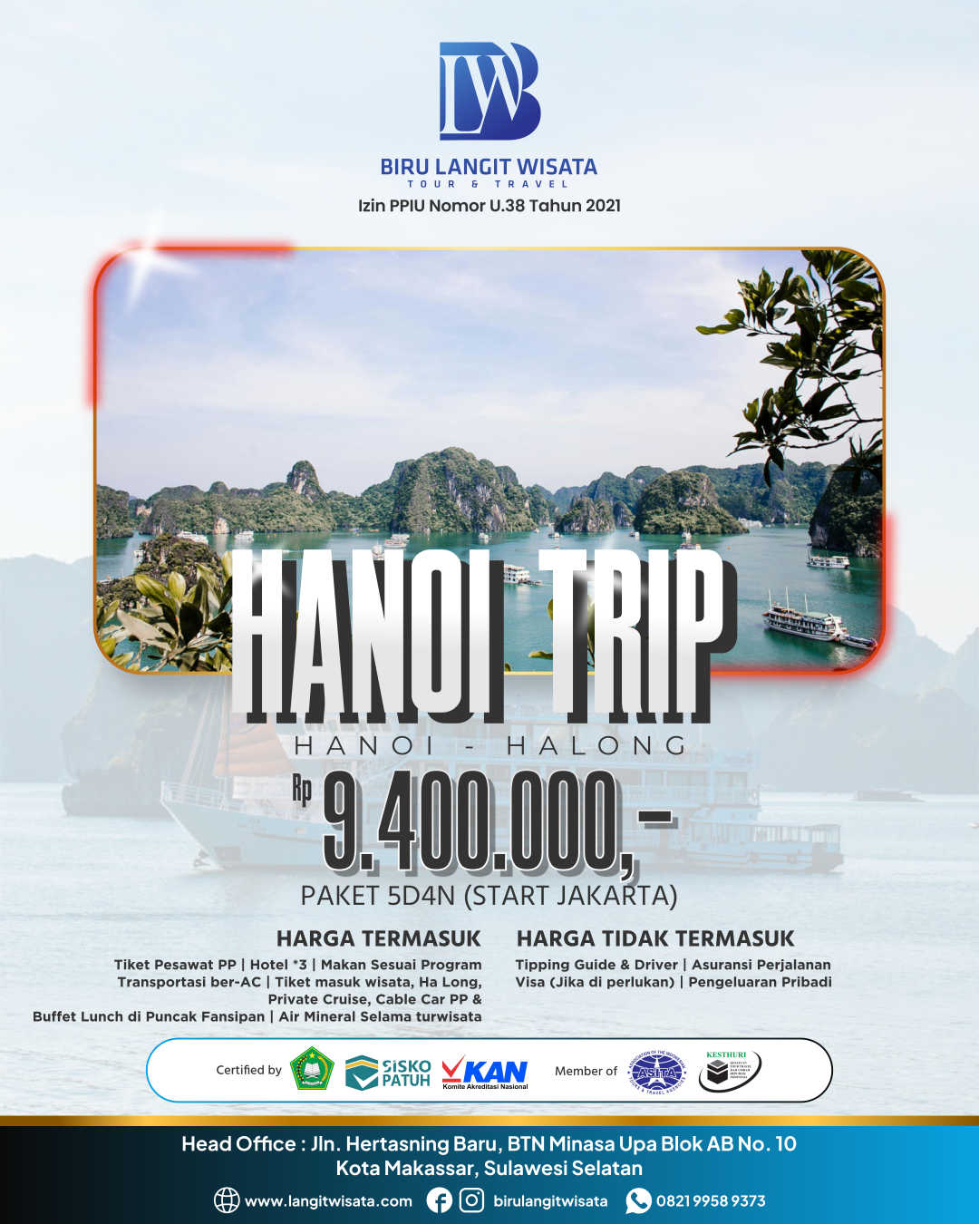 Flyer Hanoi Trip 2025